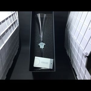 VERSACE MEDUSA LUMIERE CHAMPAGNE FLUTE SET OF 2